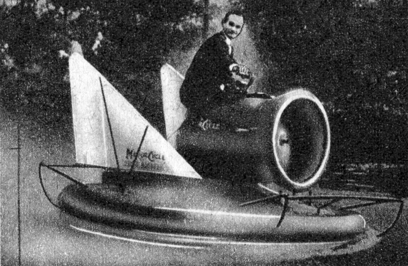 Illustration for article titled 31 Levitating Vehicles From the Dawn of the Hovercraft